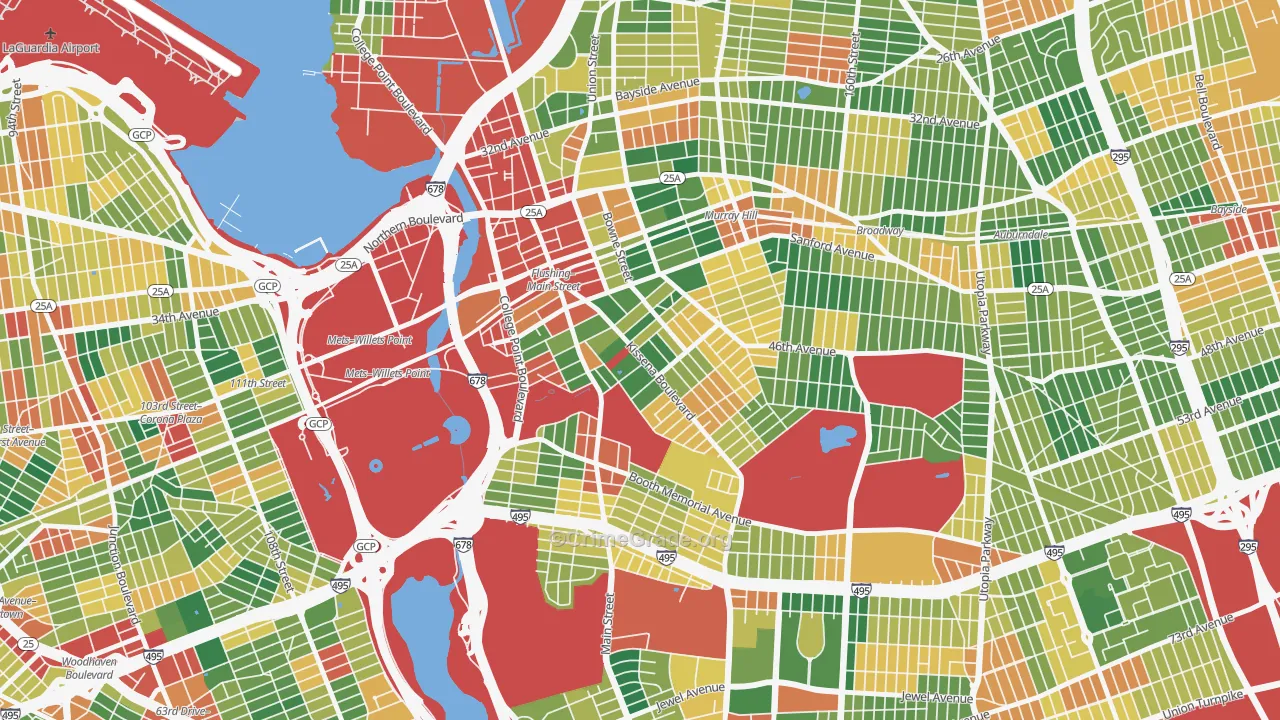 11355, NY Map of Theft Rates