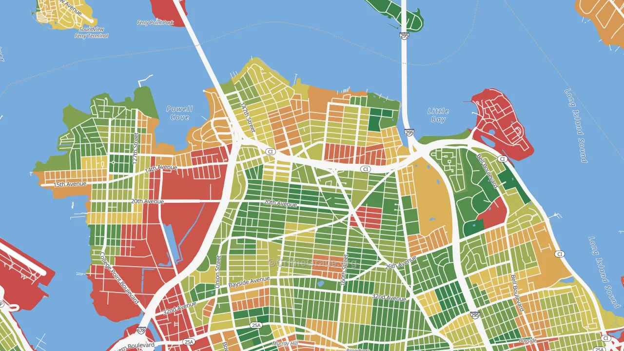 11357, NY Map of Theft Rates