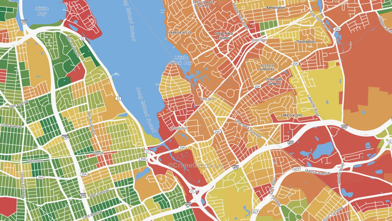 11363, NY Map of Theft Rates