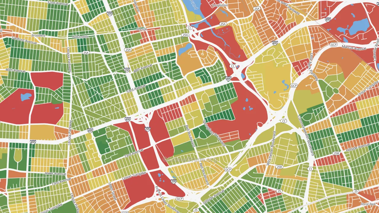 11364, NY Map of Theft Rates