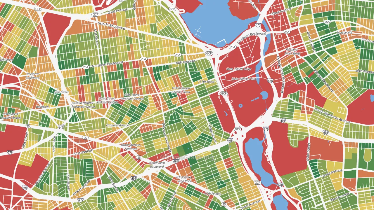 11368, NY Map of Theft Rates