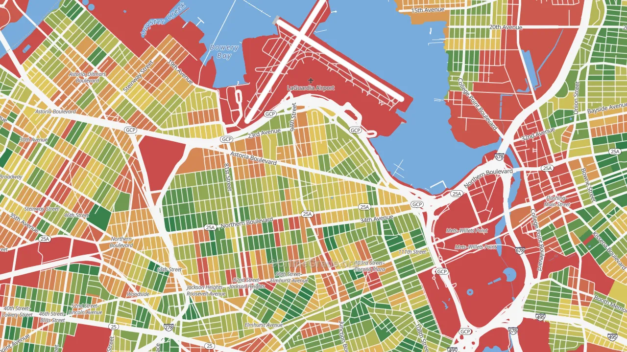 11369, NY Map of Theft Rates