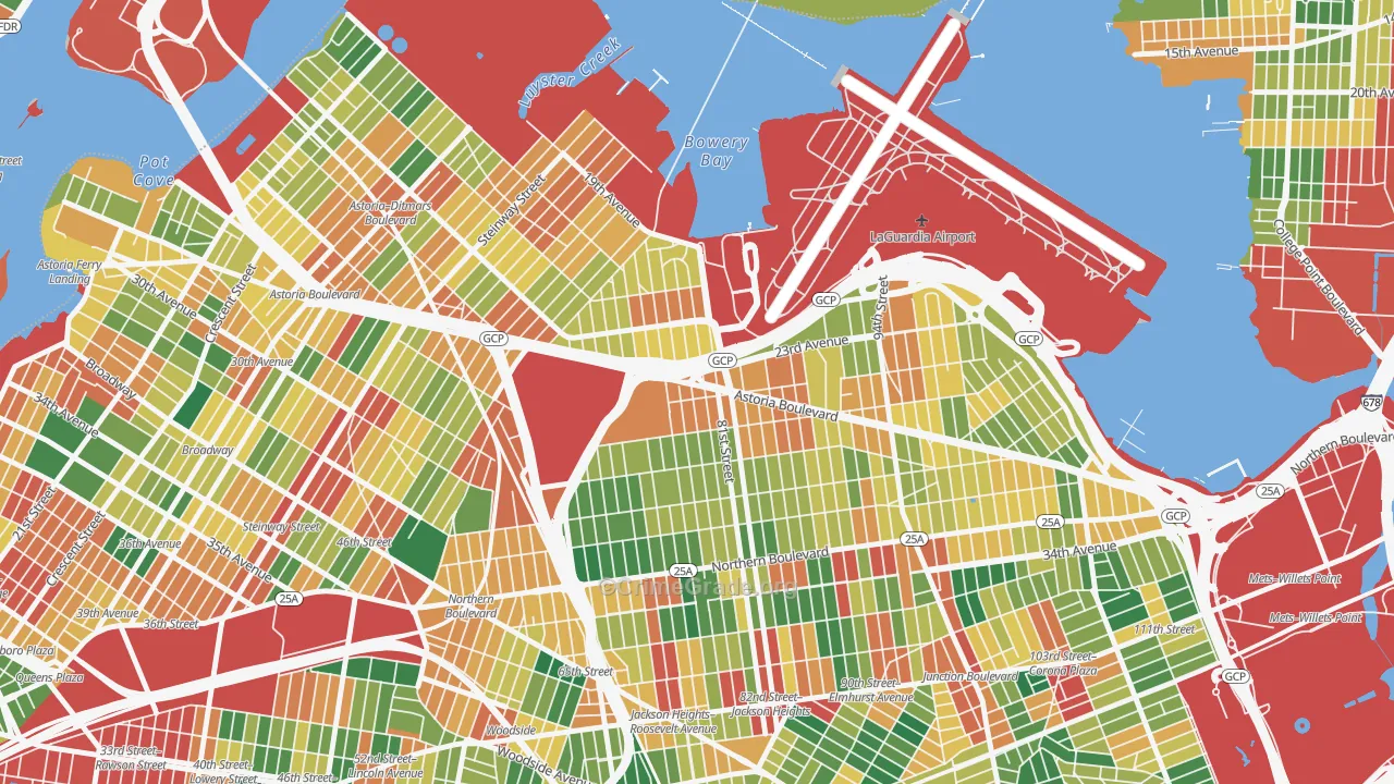 11370, NY Map of Theft Rates
