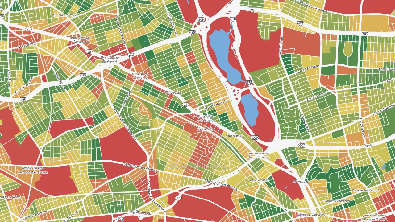 11375, NY Map of Theft Rates