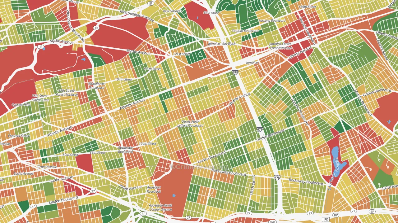 11419, NY Map of Theft Rates
