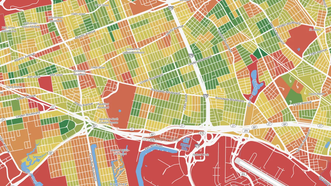 11420, NY Map of Theft Rates