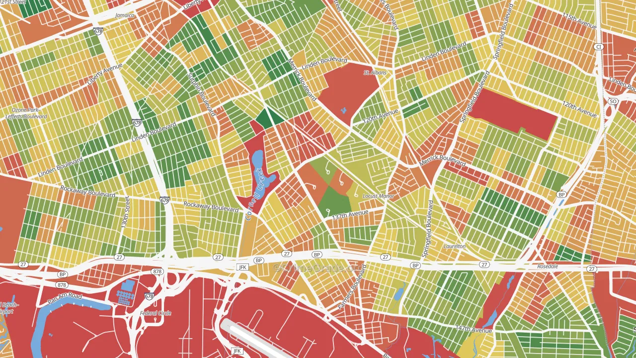 11434, NY Map of Theft Rates