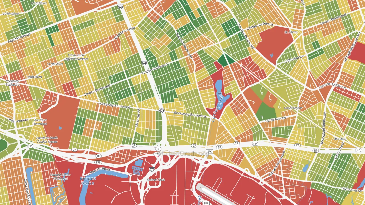 11436, NY Map of Theft Rates