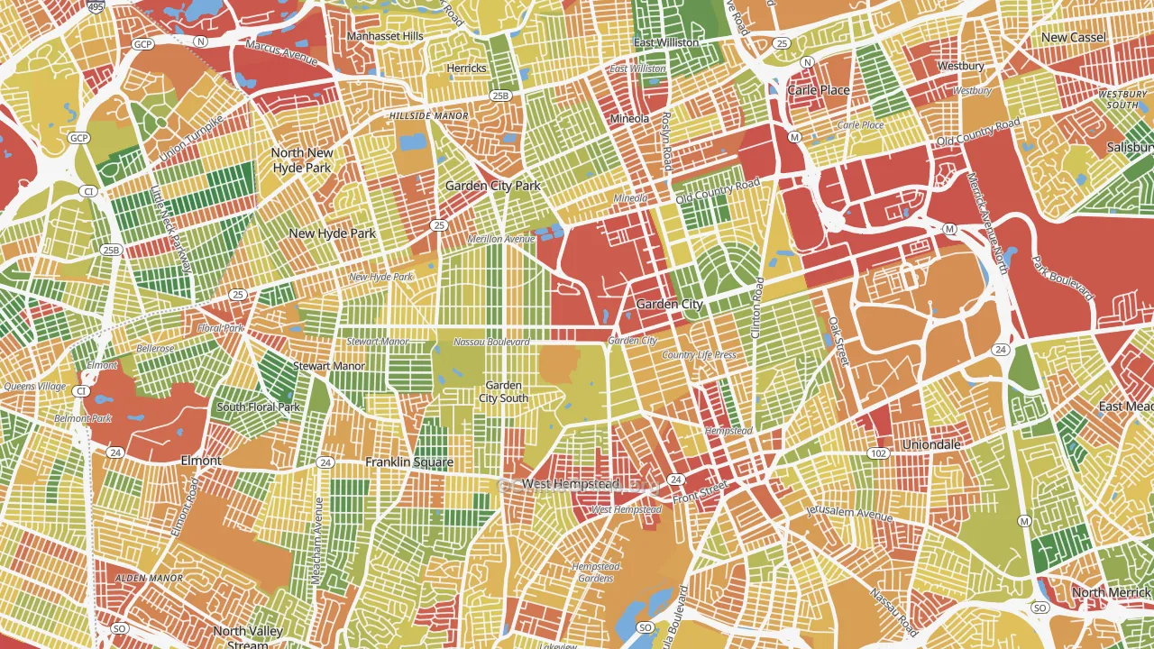 11530, NY Map of Theft Rates