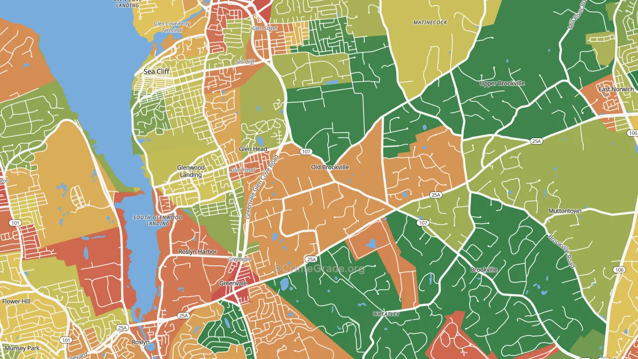 11545, NY Map of Theft Rates