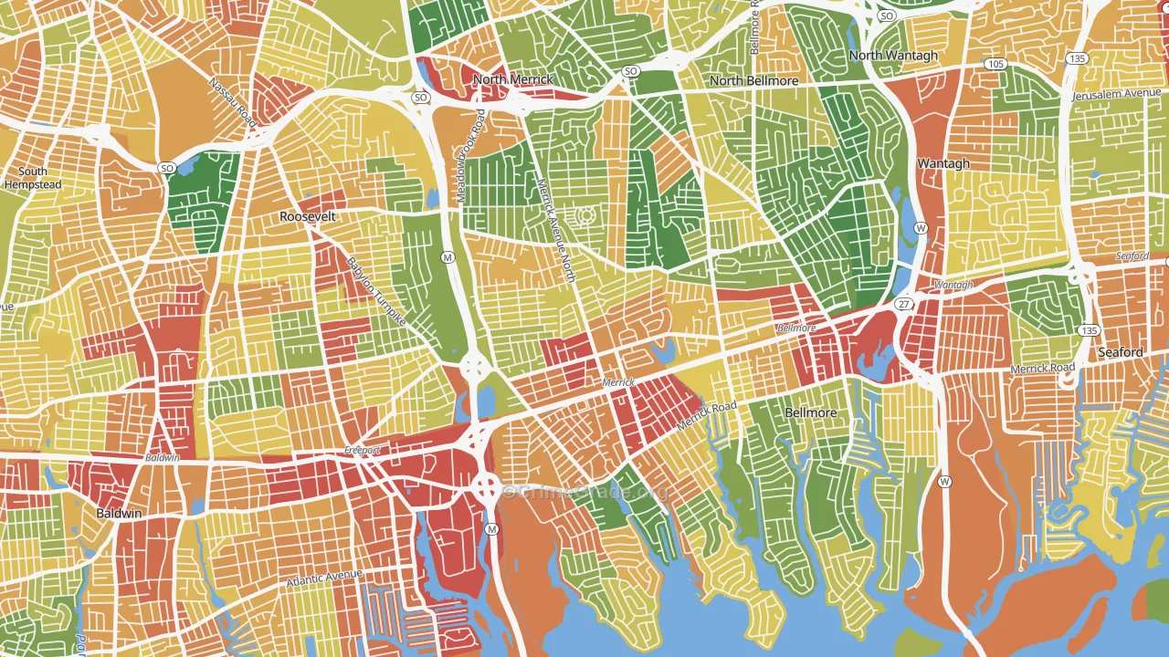 11566, NY Map of Theft Rates