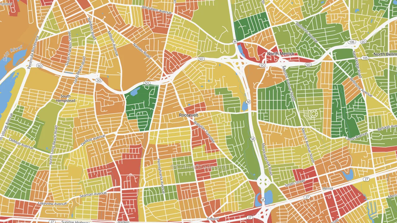 11575, NY Map of Theft Rates