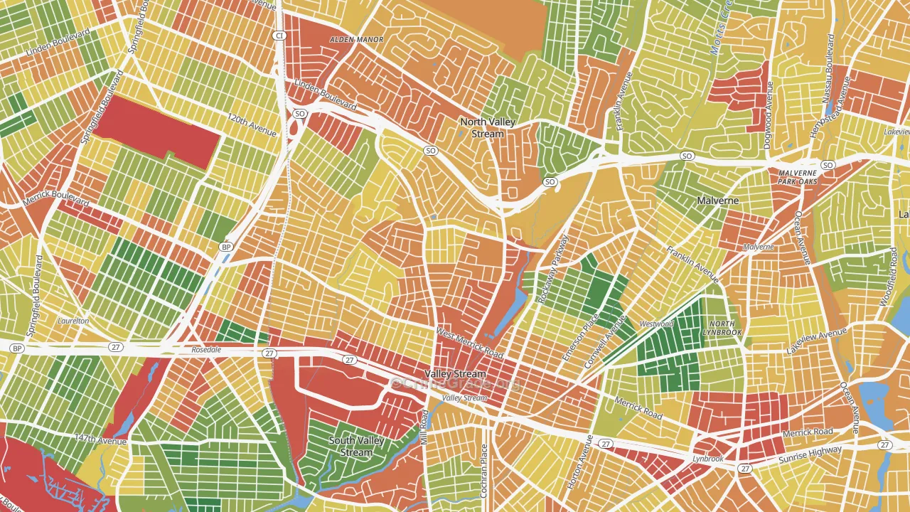 11580, NY Map of Theft Rates