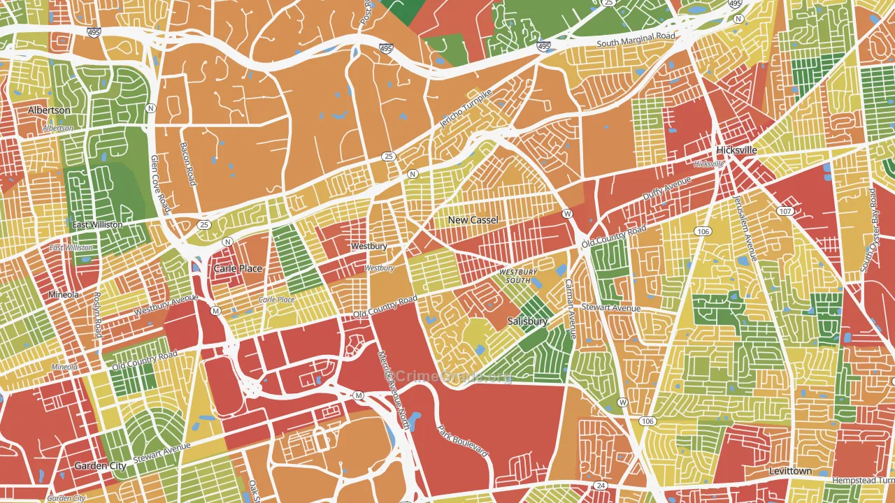 11590, NY Map of Theft Rates