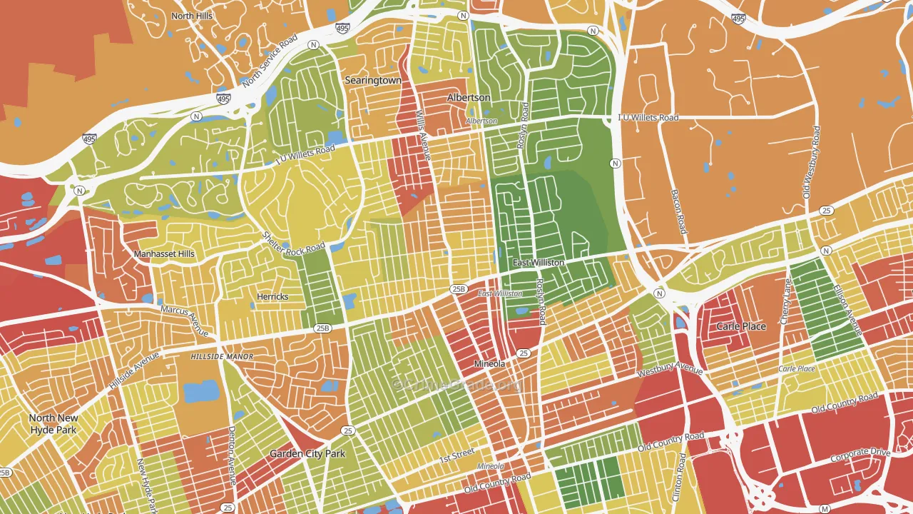 11596, NY Map of Theft Rates
