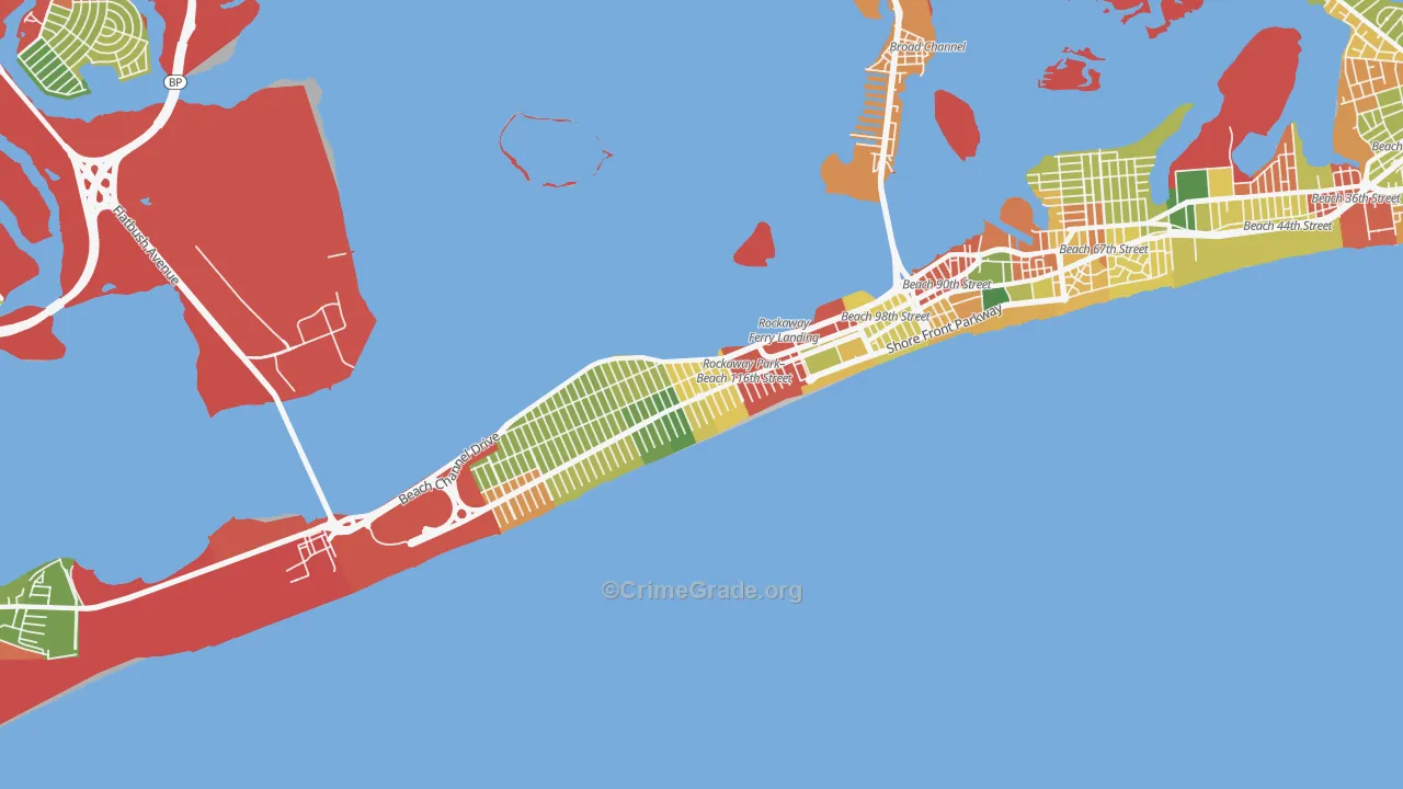 11694, NY Map of Theft Rates