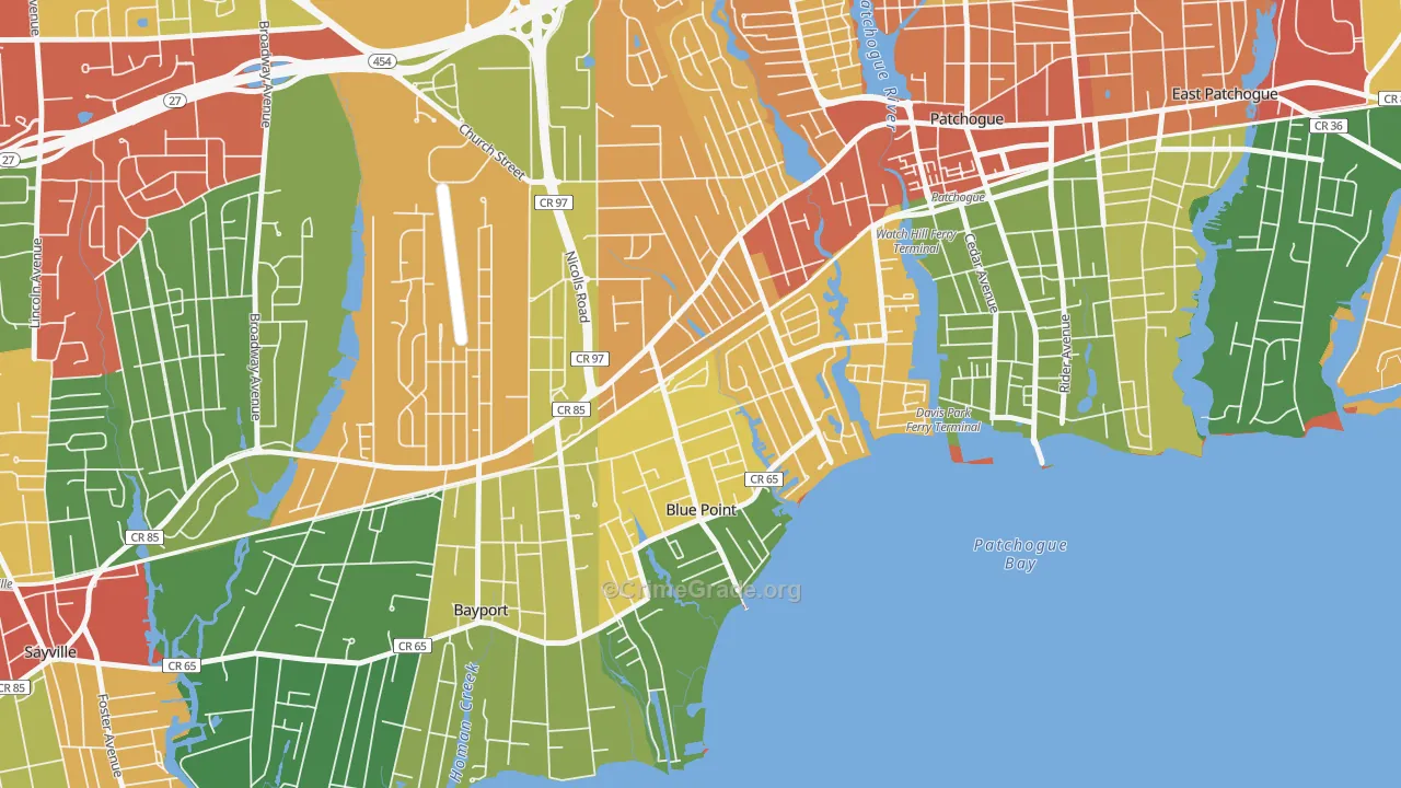 11715, NY Map of Theft Rates
