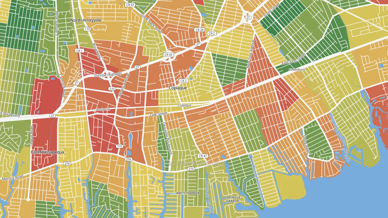 11726, NY Map of Theft Rates