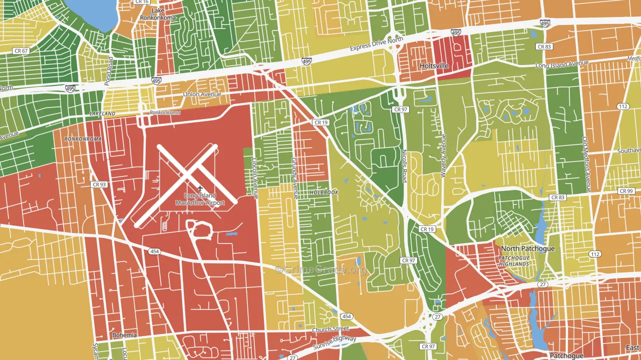 11741, NY Map of Theft Rates