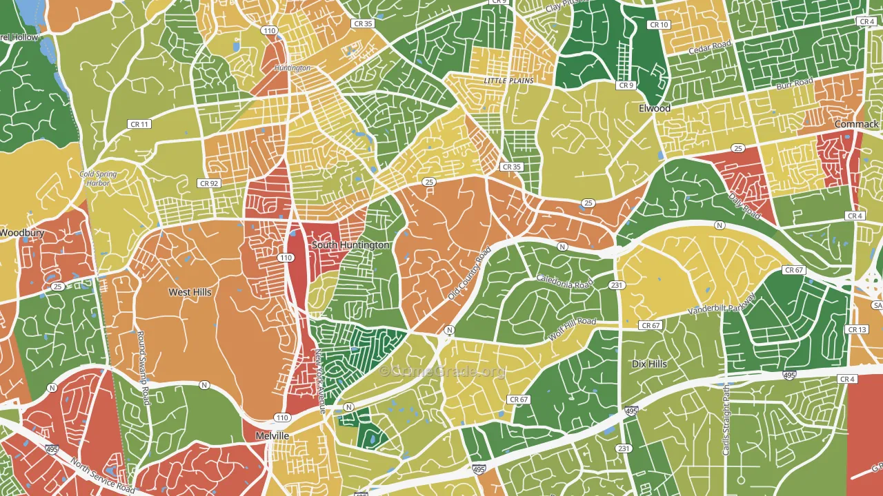 11746, NY Map of Theft Rates