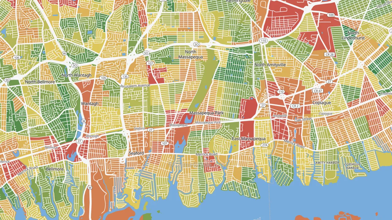 11758, NY Map of Theft Rates
