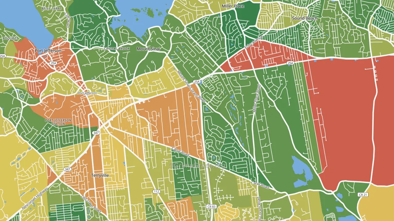 11766, NY Map of Theft Rates