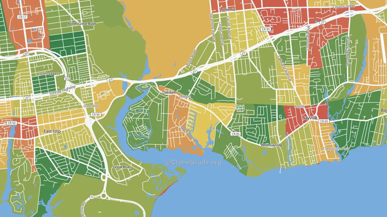 11769, NY Map of Theft Rates