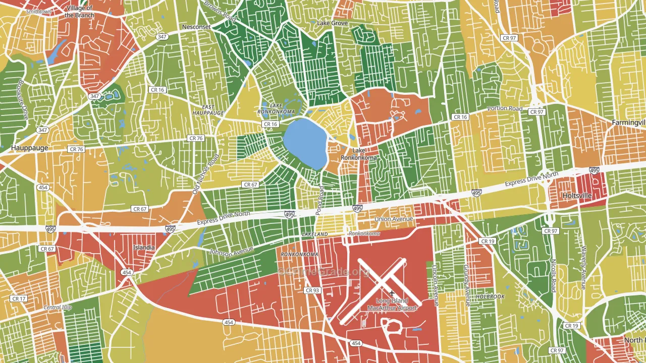 11779, NY Map of Theft Rates