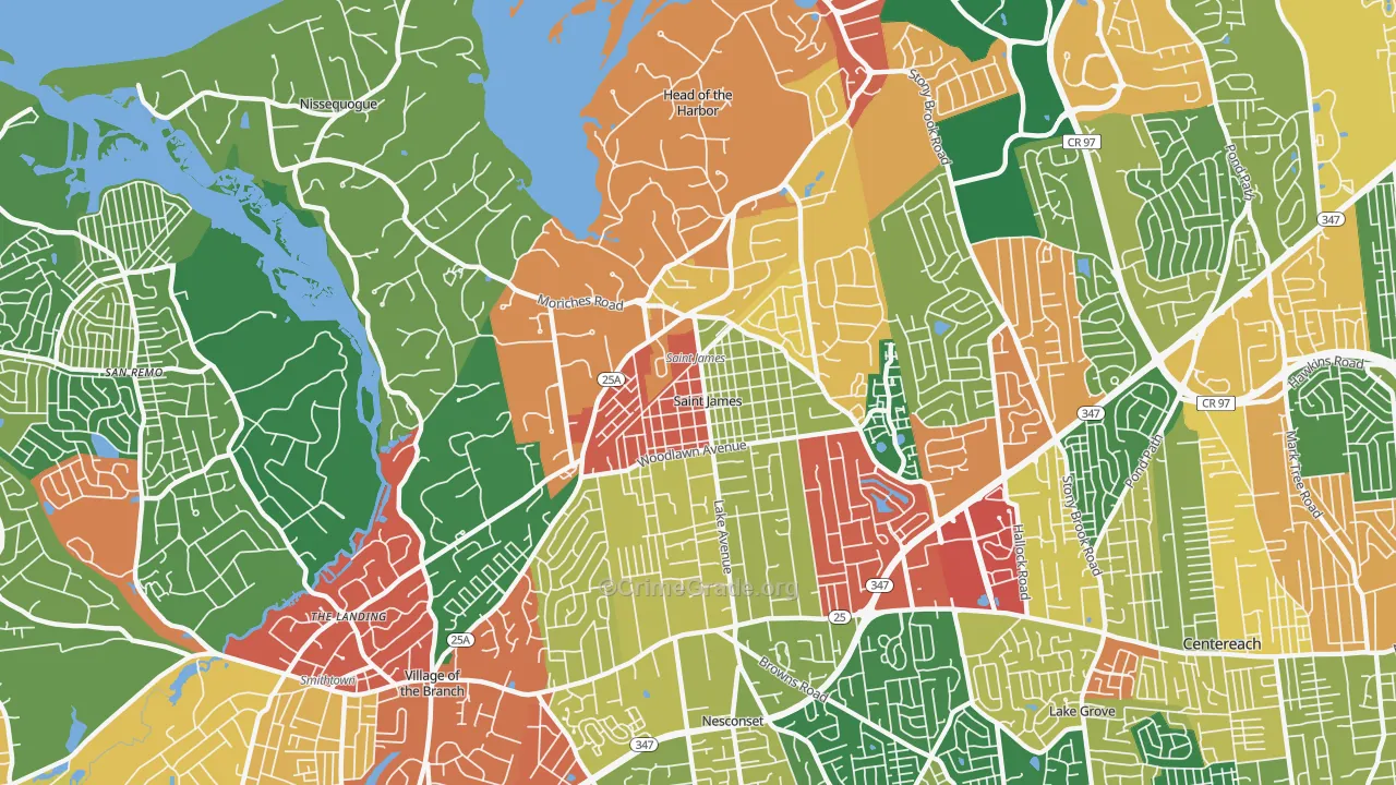 11780, NY Map of Theft Rates