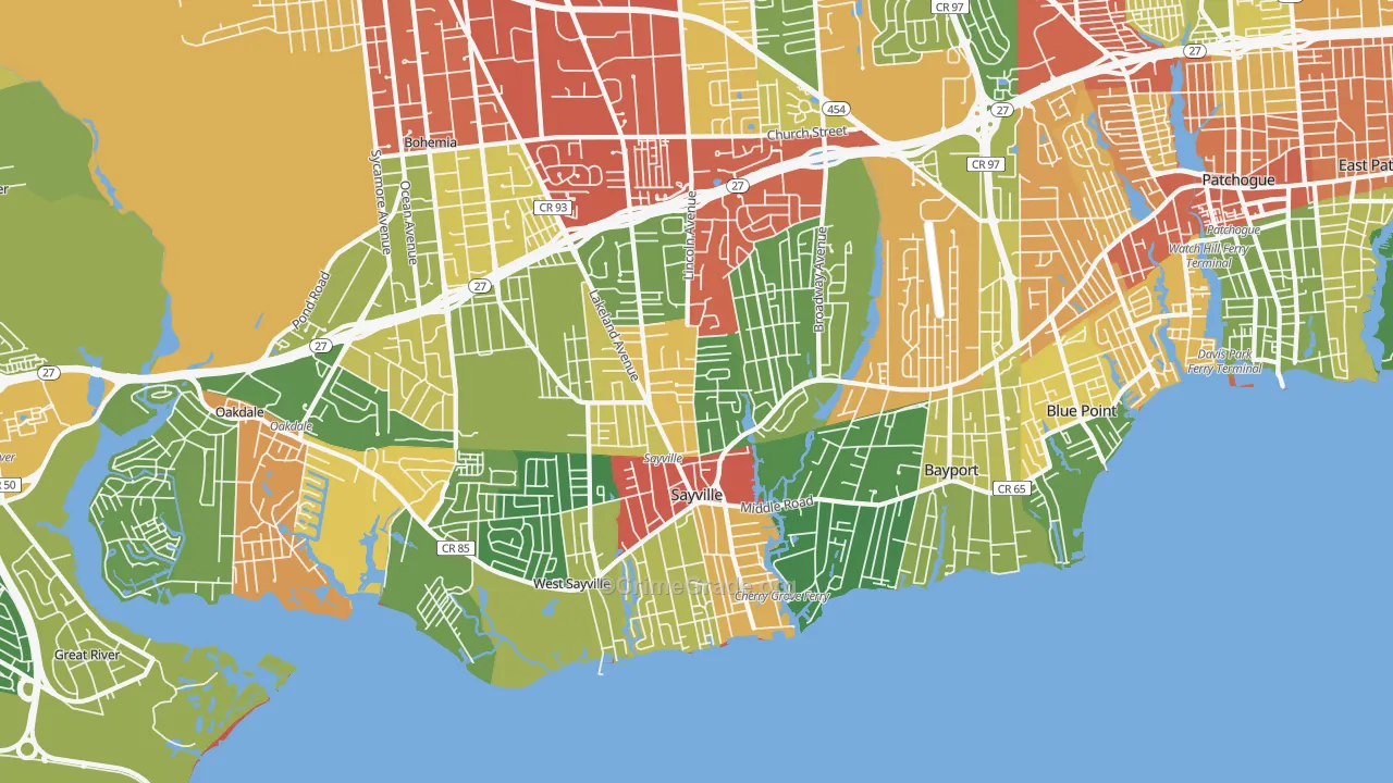 11782, NY Map of Theft Rates