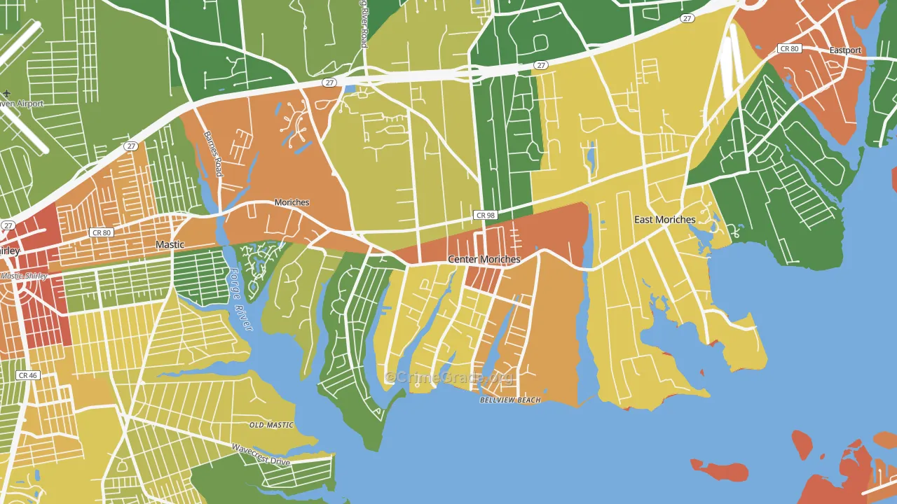 11934, NY Map of Theft Rates