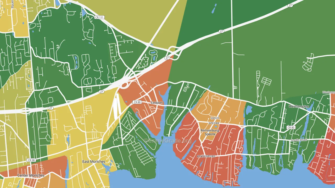 11941, NY Map of Theft Rates
