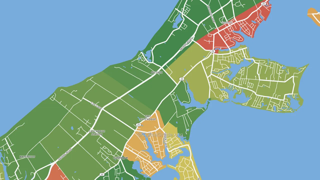 11958, NY Map of Theft Rates