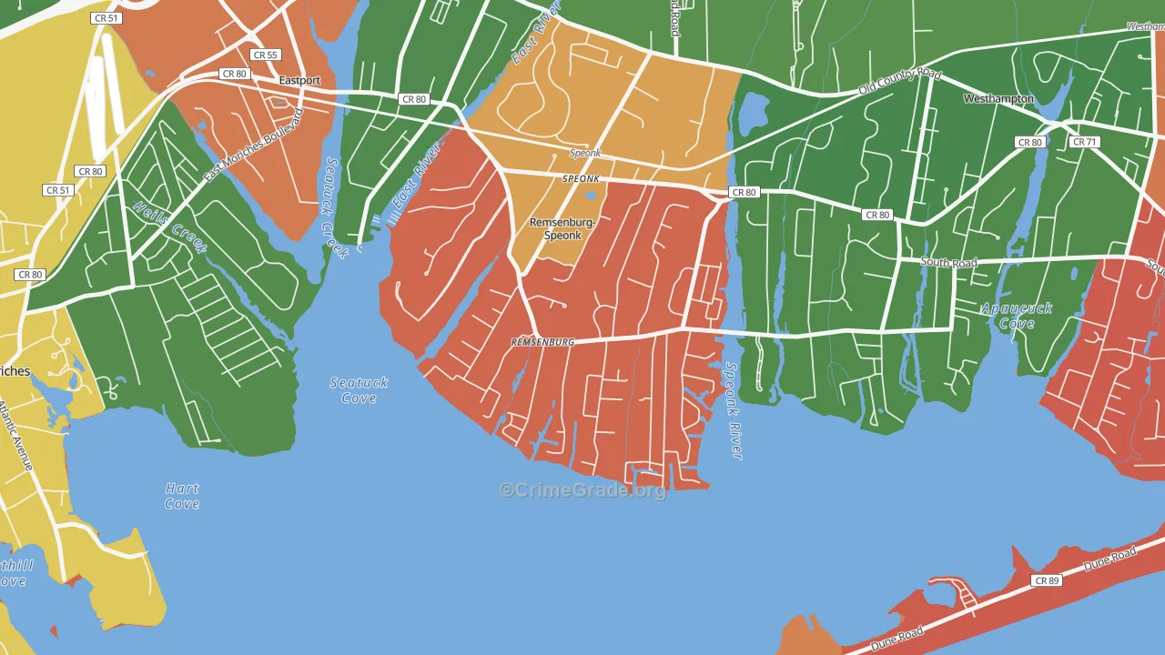 11960, NY Map of Theft Rates