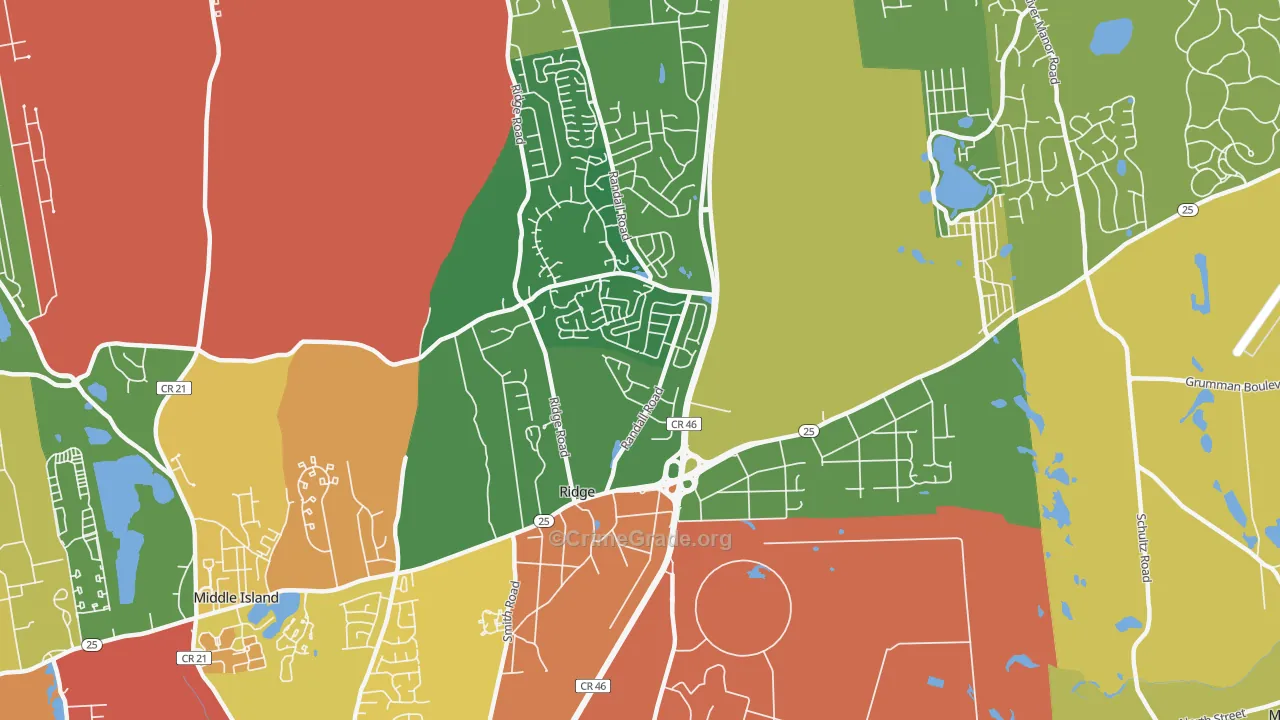11961, NY Map of Theft Rates
