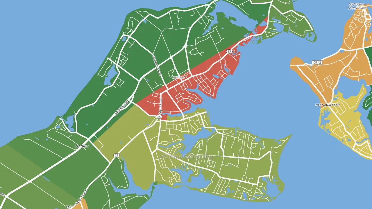 11971, NY Map of Theft Rates