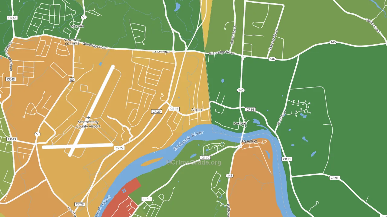 12008, NY Map of Theft Rates