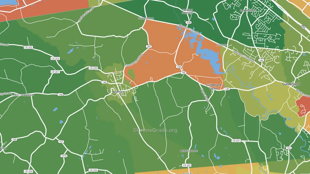 12009, NY Map of Theft Rates