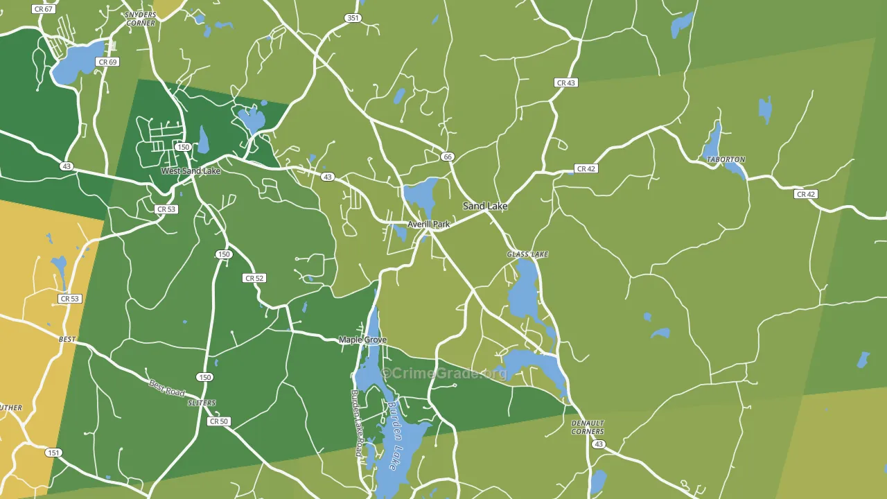 12018, NY Map of Theft Rates
