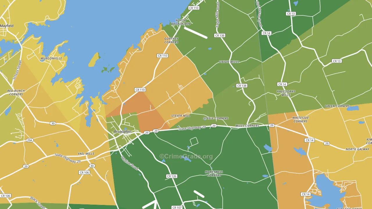 12025, NY Map of Theft Rates