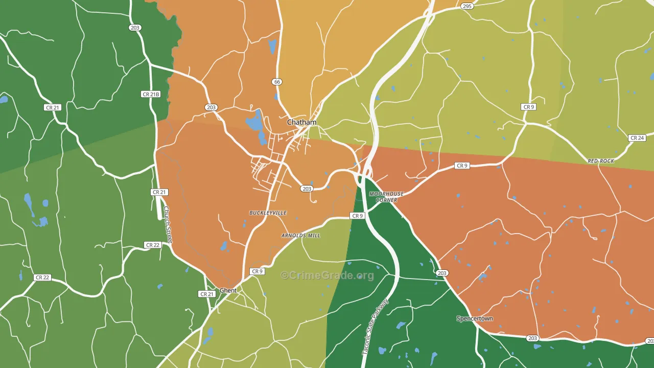 12037, NY Map of Theft Rates