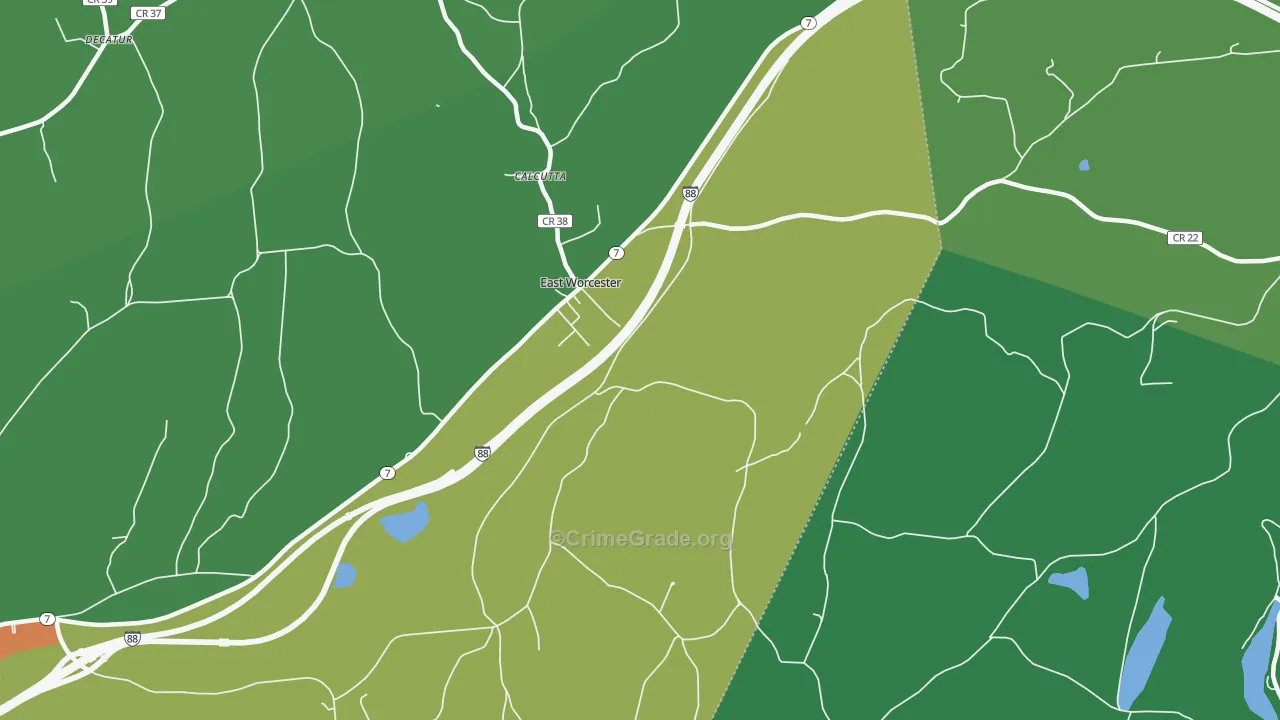12064, NY Map of Theft Rates