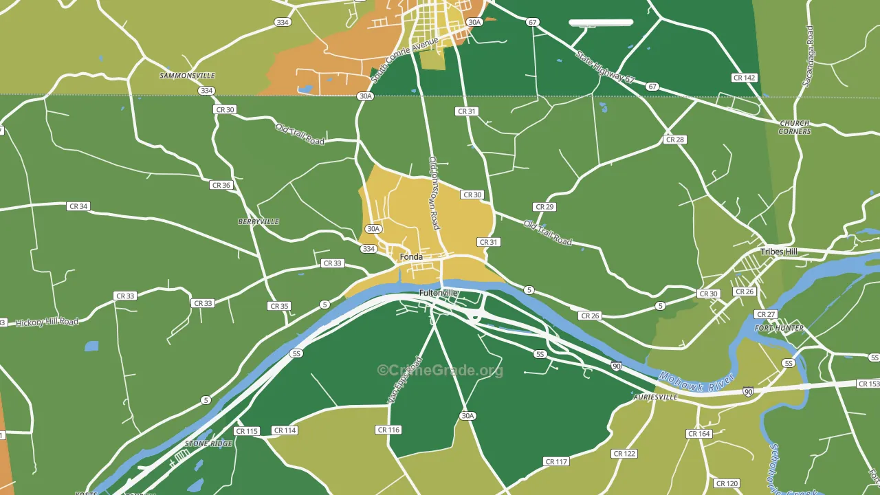 12068, NY Map of Theft Rates