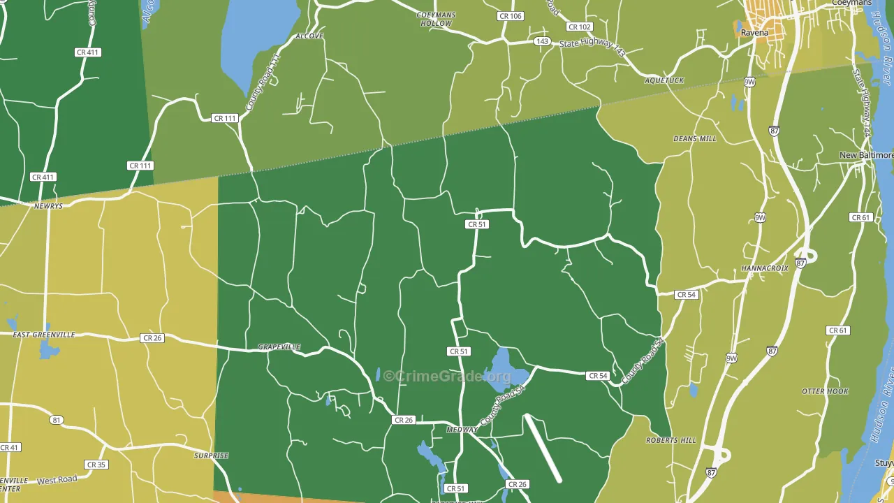 12087, NY Map of Theft Rates
