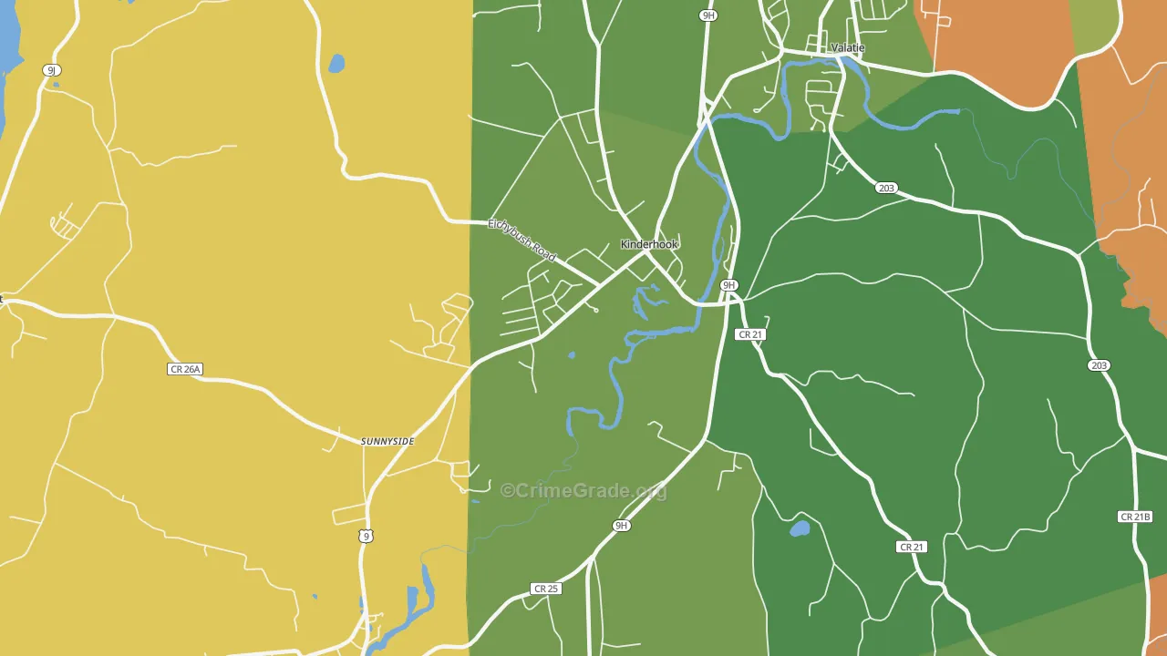 12106, NY Map of Theft Rates