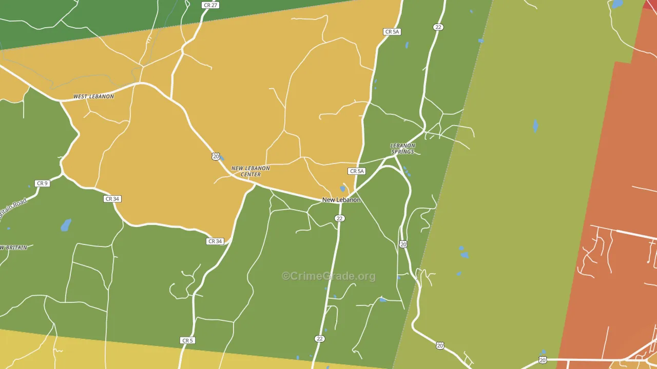 12125, NY Map of Theft Rates