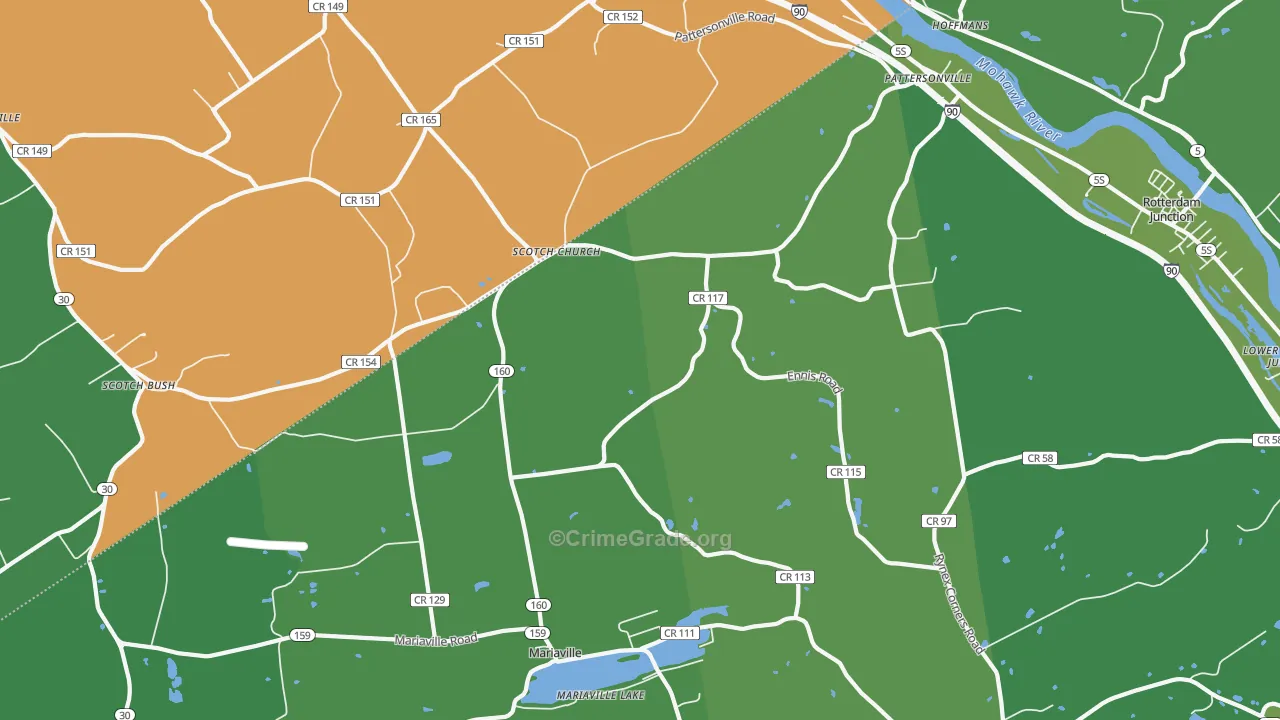 12137, NY Map of Theft Rates