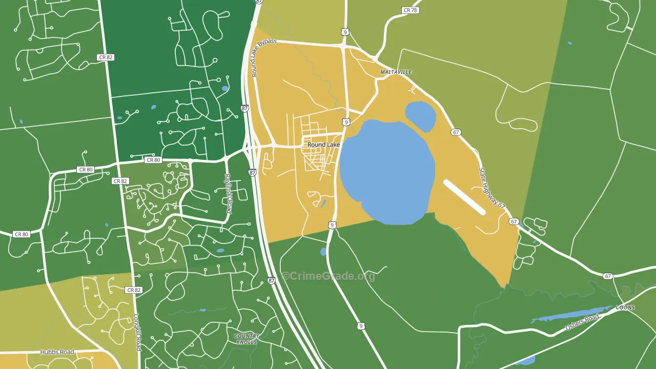 12151, NY Map of Theft Rates
