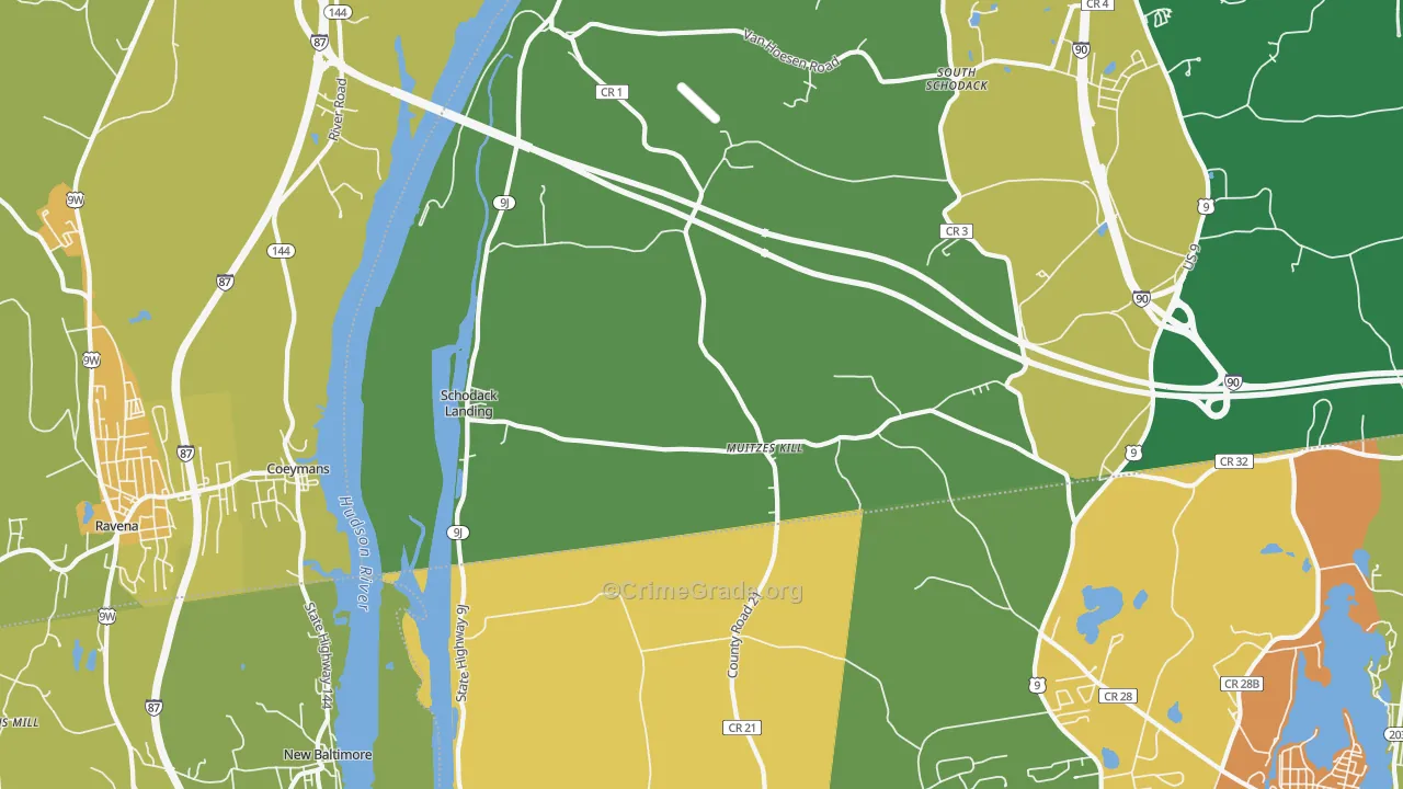 12156, NY Map of Theft Rates