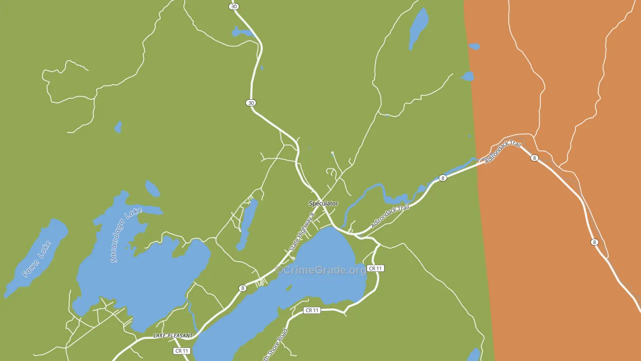 12164, NY Map of Theft Rates